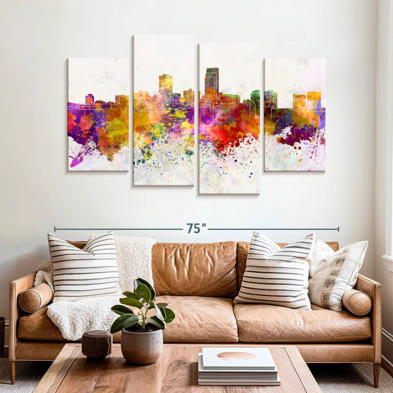Keesha Omaha, 42" H x 68" W