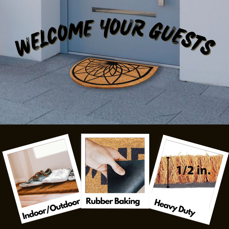 Sheltered Mat Non-Slip Indoor / Outdoor Doormat