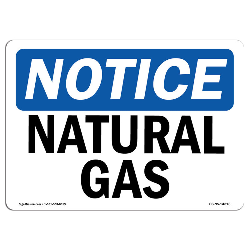Panneau de gaz naturel Osha