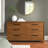 Wrightia 60'' W 6 - Drawer Dresser-575374241