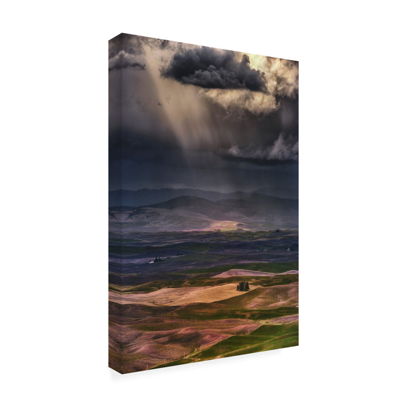 «Lydia Jacobs Rain Clouds», art sur toile, H 30 po x l 47 po