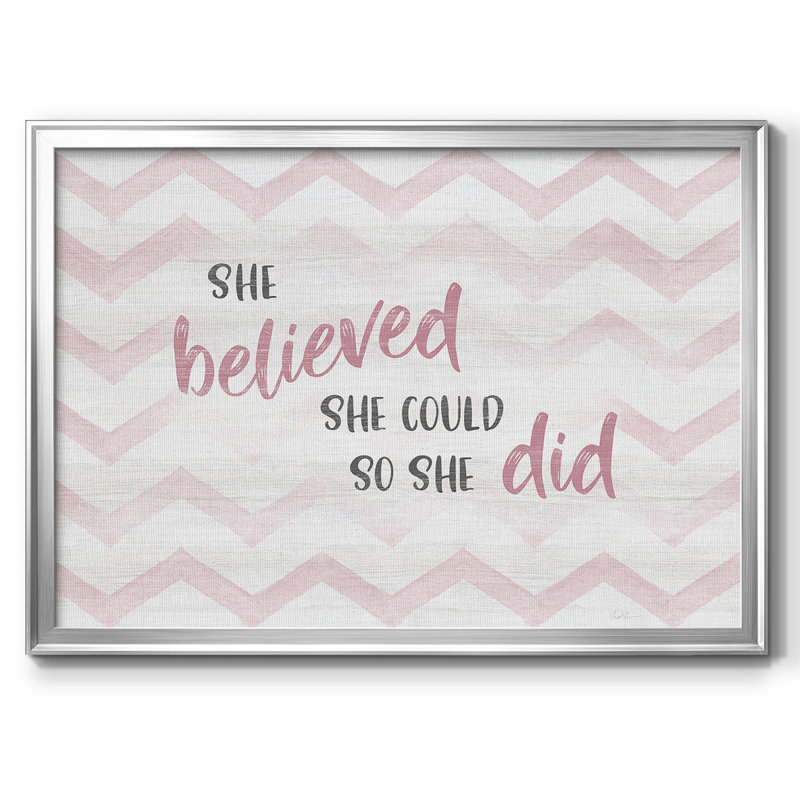 «Believed She pourrait», toile tendue avec châssis, H 18 po x l 26 po x P 1,5 po, Argent