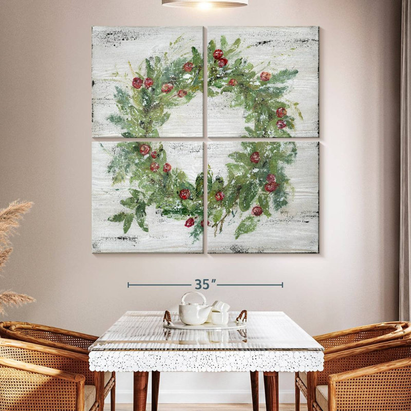 Lelend Berry Wreath, 50'' H x 50'' W