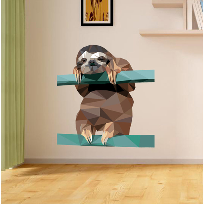 Animals Wall Decal, 33" H x 39" W