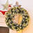 Faux Lighted Pine 24'' Wreath