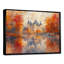 Orange orange rouge, château en France III - Châteaux, art mural-1009028029-1009028018