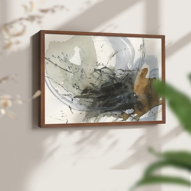 Orbital Burst I -Framed Print - Restickable