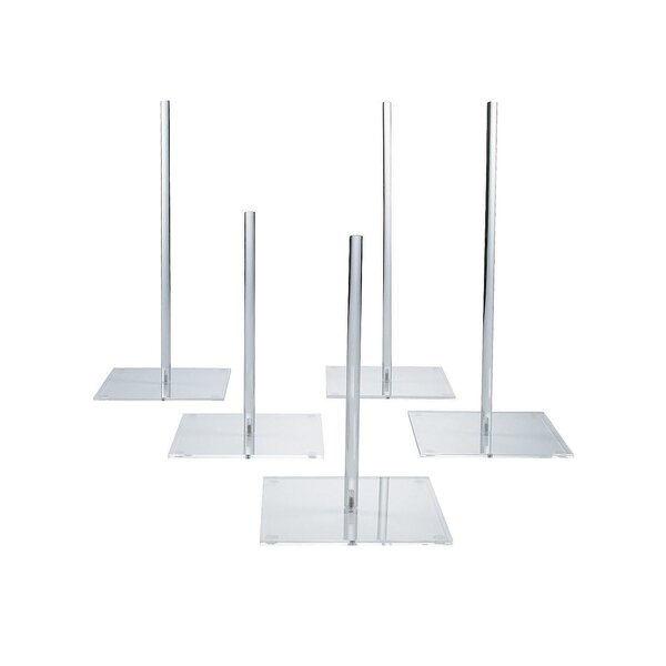 The Party Aisle™ Angles 10 Pieces Cupcake & Cake Pop Stand set | Wayfair