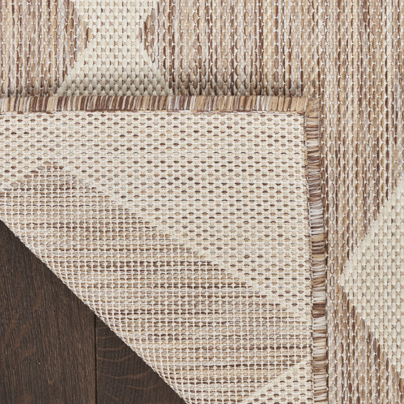 Positano Indoor / Outdoor Rug, Rectangle 8' x 10', Beige