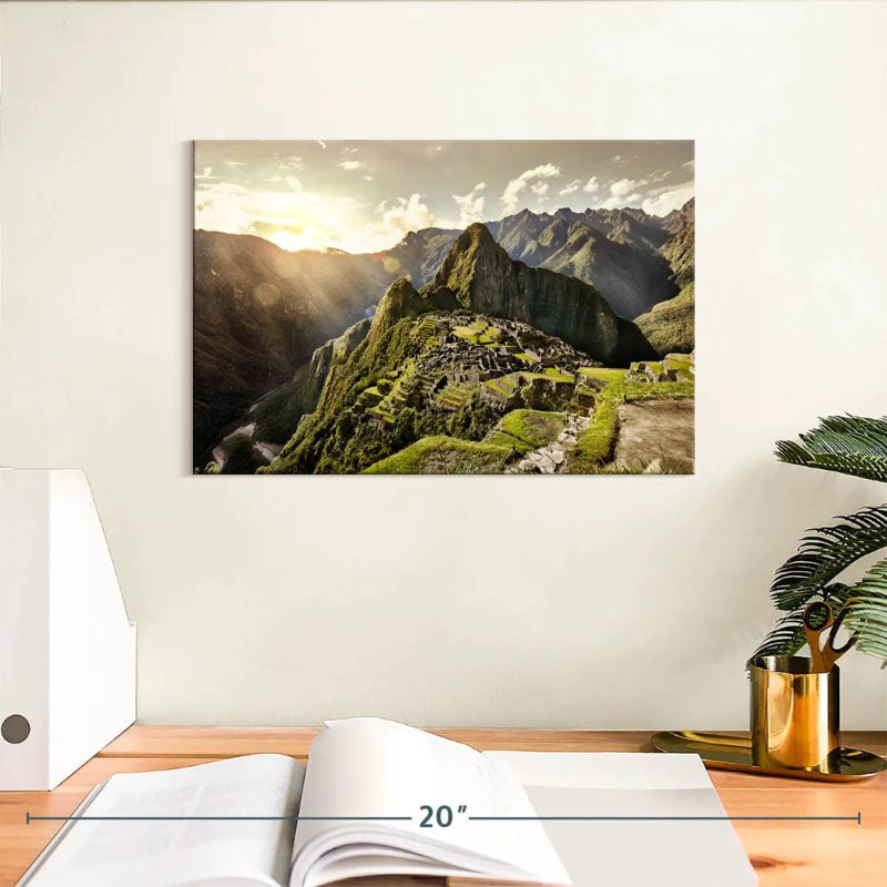 Lilie Ancient Machu Picchu, 8" H x 12" W
