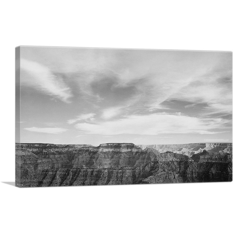 «Grand Canyon National Park Arizona» par Ansel Adams, reproduction de photo sur toile tendue, H 18 po x l 26 po x P 0,75 po