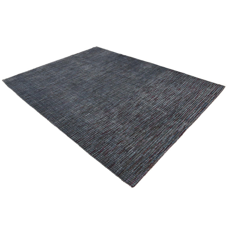 Tapis noir Jacinto