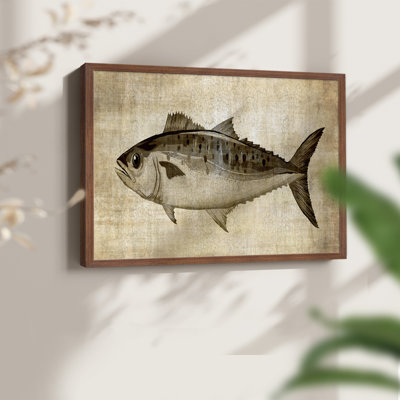 «Big Catch II», reproduction encadrée