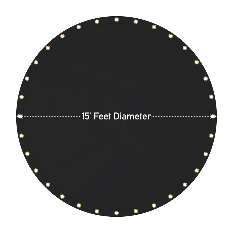 Blue Elephant Replacement Canopy, 457.2cm, Black