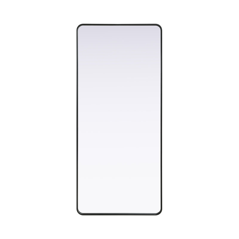 Erath Contour Metal Mirror, Black, 72" x 32"