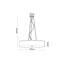 Klingelhofer 1 - Light Single Chandelier-600367341-600367343
