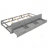 Full Size Platform Bed with Storage Headboard-117190703-117190706