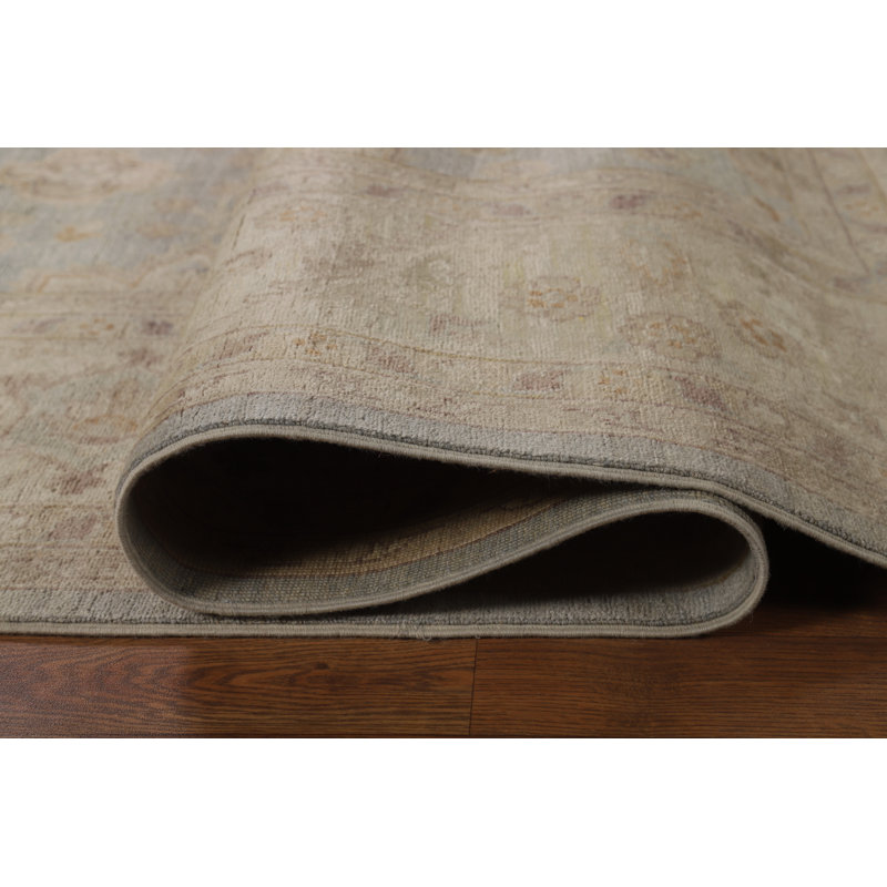 Vegetable Dye Oushak Turkish Area Rug 9x12