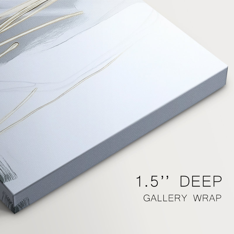 Abstract Seris 6 #XLVII-Wide Gallery Wrapped Canvas, 12" H x 30" W
