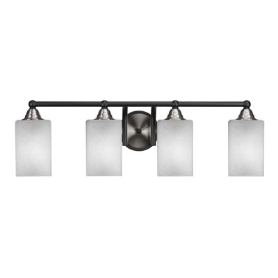 Barre d'éclairage de salle de bain 4 lumières Michell