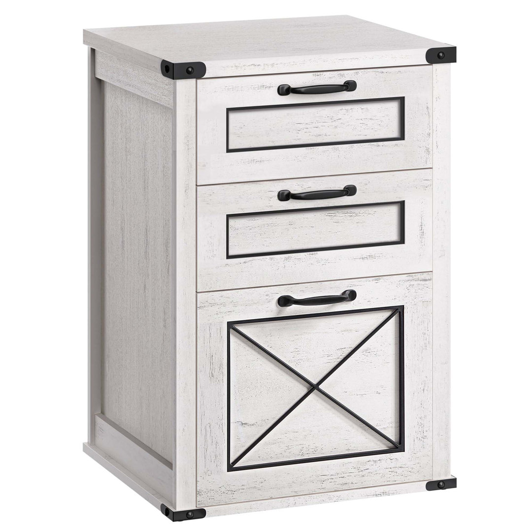17.7 Wide 3 Drawers Filing Cabinet Gracie Oaks 