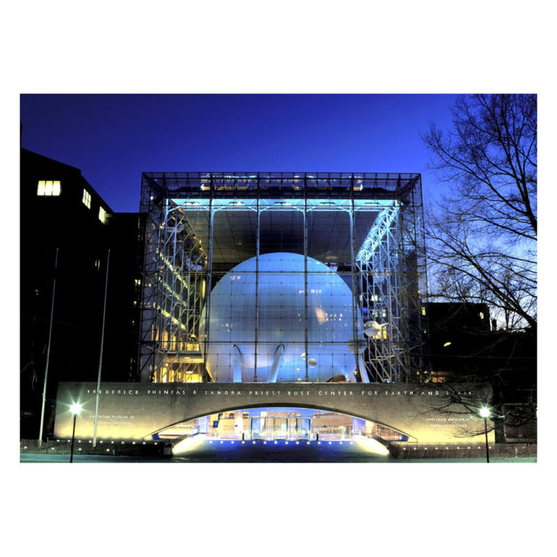 Rose Center for Earth and Space par Anonyme - Estampe numérique, H 22 po x l 28 po
