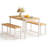 Efrat 4 - Person Four Leg Dining Set-110429719-98162477