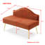 Causeuse en velours 46,5 po-76830075