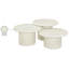 Emara Jacquelen Béton 3 pièces Table basse intérieure / extérieure-179531324