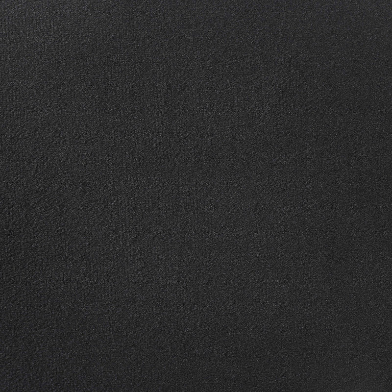 James Black Upholstered Queen Panel Bed, Black