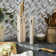 Twilight Series 0.5" x 2" Straight Edge Metal and Glass Mosaic Tile