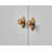 1.3" Diameter Mushroom Knob With Backplate(G023)-119262489