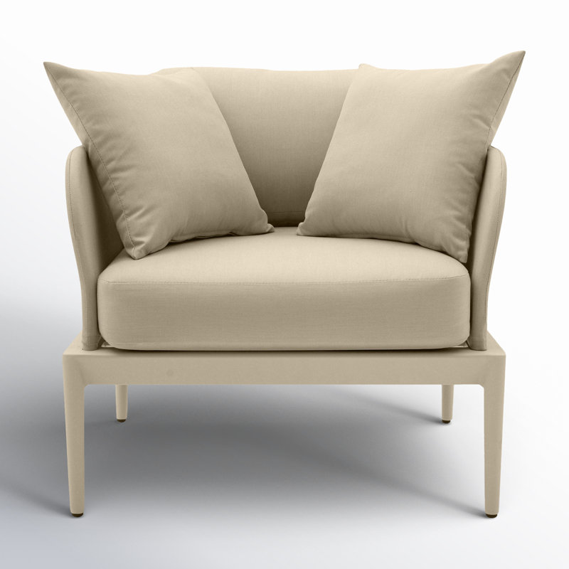 Fauteuil Idda, Taupe