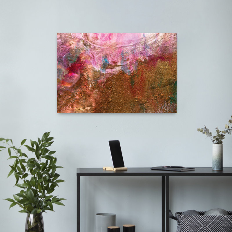 Sweet Sweet Bronze, art contemporain abstrait, H 24 po x l 16 po