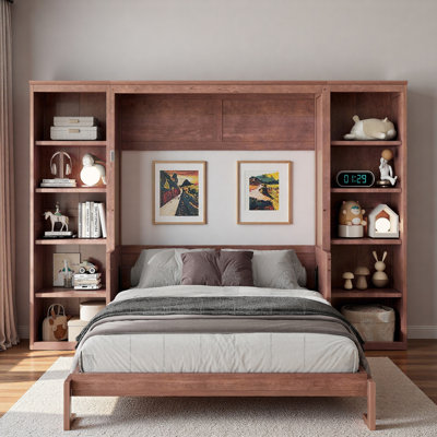 Murphy Bed With Desk And Bookshelf