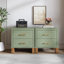 Table de chevet 2 tiroirs Sage Green
