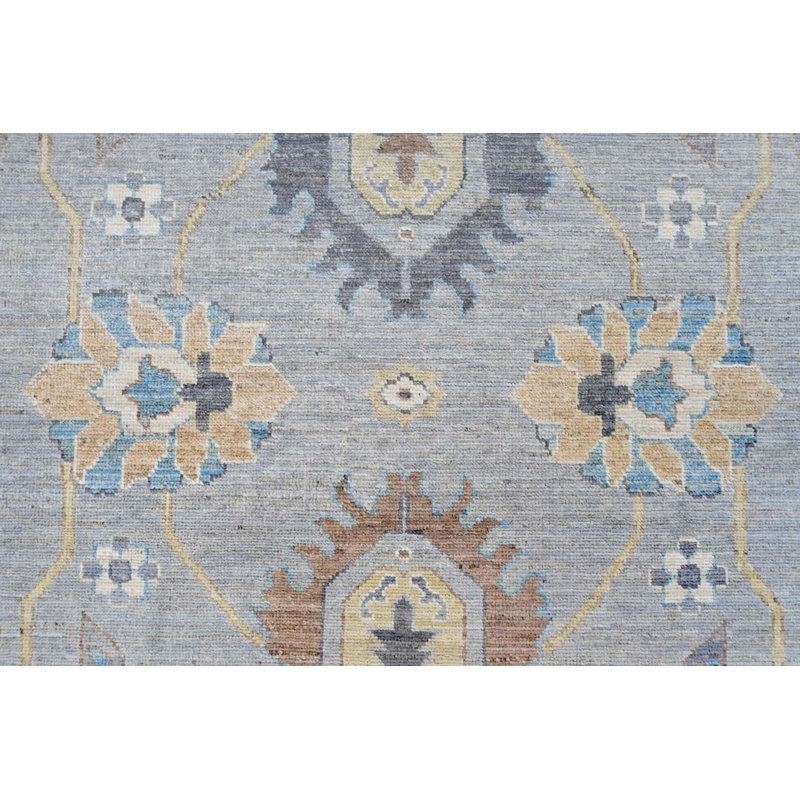 Oushak Collection, Transitional One-of-a-Kind Rectangle 7'9" X 10 Hand Knotted Area Rug