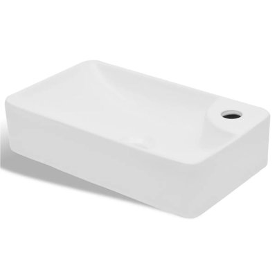 Belfry Bathroom Shaughnessy 440 mm L x 250 mm W Ceramic Rectangle Sink