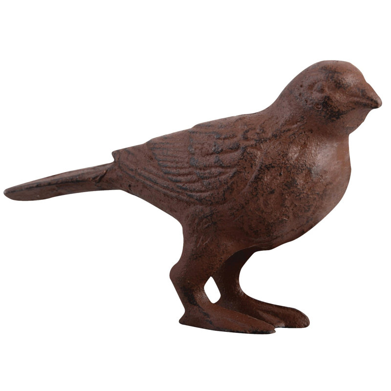 Cast Iron Bird Standing