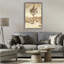 Cadre flottant Southwest Landscape Lone Tree, design par Petal Prints Design-812222510-812222509