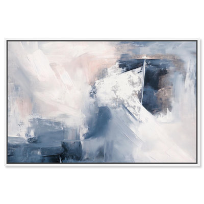 Blue Rapture II Canvas Blue Wall Art by Art Remedy