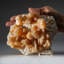 Stilbite sur Mordenite d'Aurangabad, Maharashtra, Inde