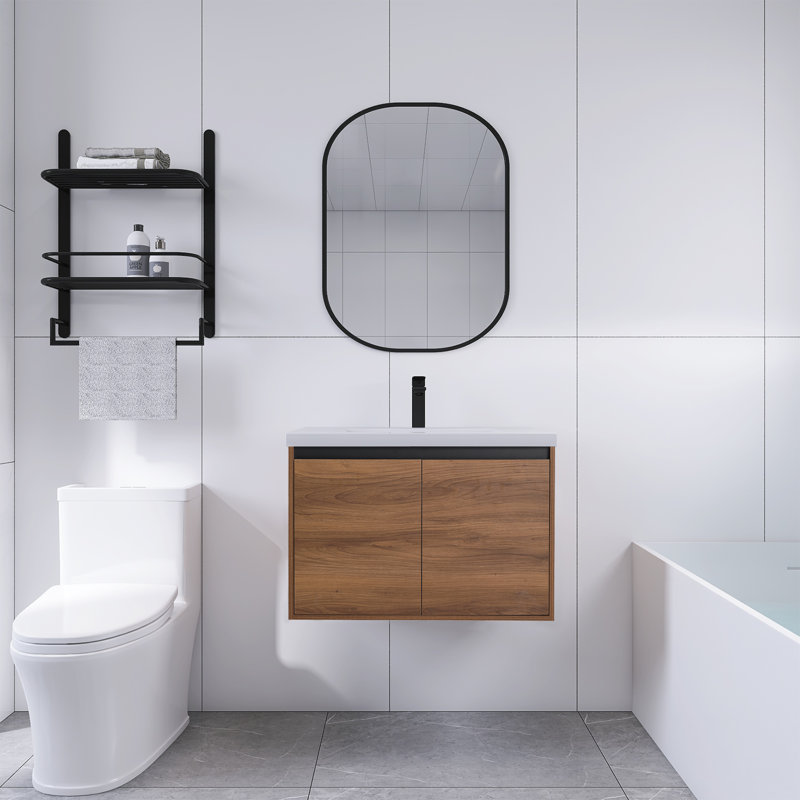 Ensemble de meuble-lavabo simple 30 po avec plateau Kesslyn
