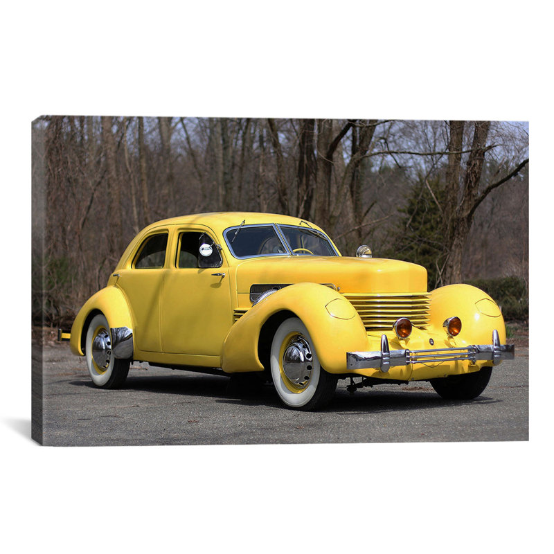 «1937 Cord 812 Sc Beverly» par Lyall, reproduction de photo sur toile, H 18 po x l 26 po x P 0,75 po