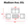 Ensemble de conversation modulaire avec coussins 4 pièces Madison