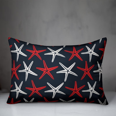  Nautical Starfish Lumbar Pillow