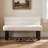 Upholstered Dining Bench With Back-298556425