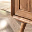 Armoire à chaussures moderne en bois massif