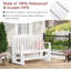 Banc oscillant d'extérieur 49,21 po-1958824041
