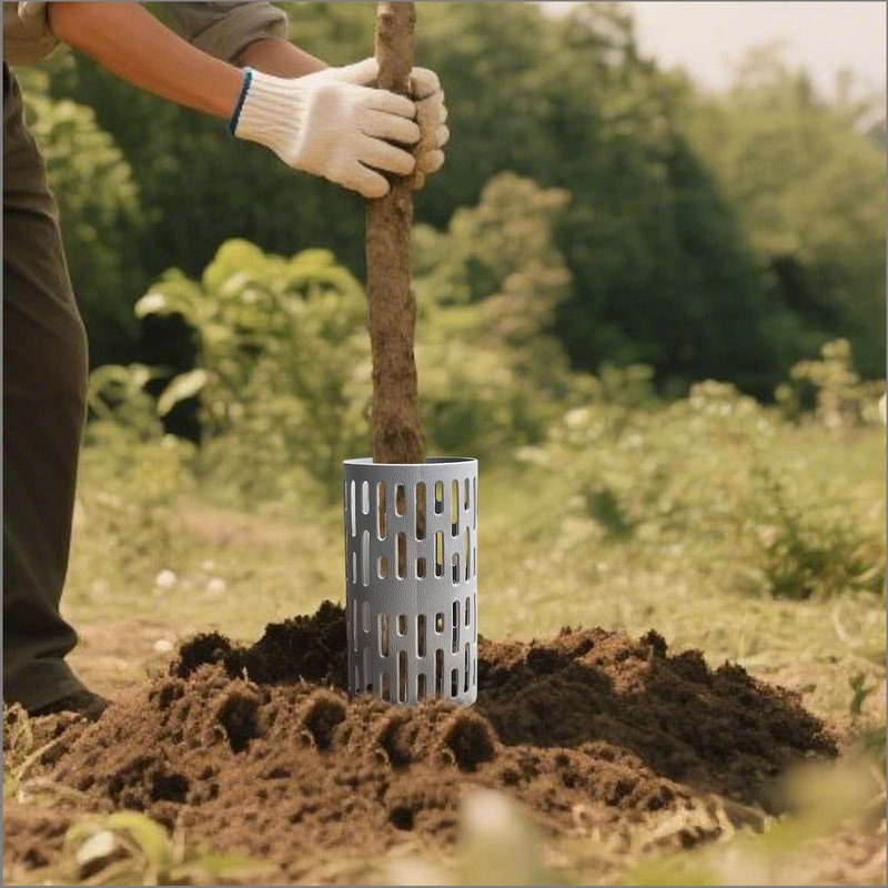 10 pièces pour la protection des tiges d'arbres, une protection d'arbre en plastique de 34 x 20 cm, des plantes extensibles pour la protection des tiges, une grille de protection pour les arbres fruitiers et les plantes forestières